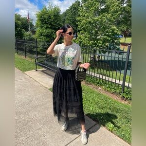 Elliott Lauren Tulle Skirt